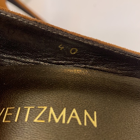 Stuart Weitzman Suede Heels NWOT - Picture 5 of 7